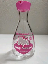 Vintage Hello Kitty Kikkoman Limited Edition Soy Sauce Bottle Iconic