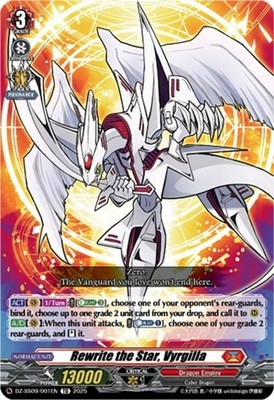 x1 Rewrite the Star, Vyrgilla - DZ-SS09/001EN - TD CFV M/NM