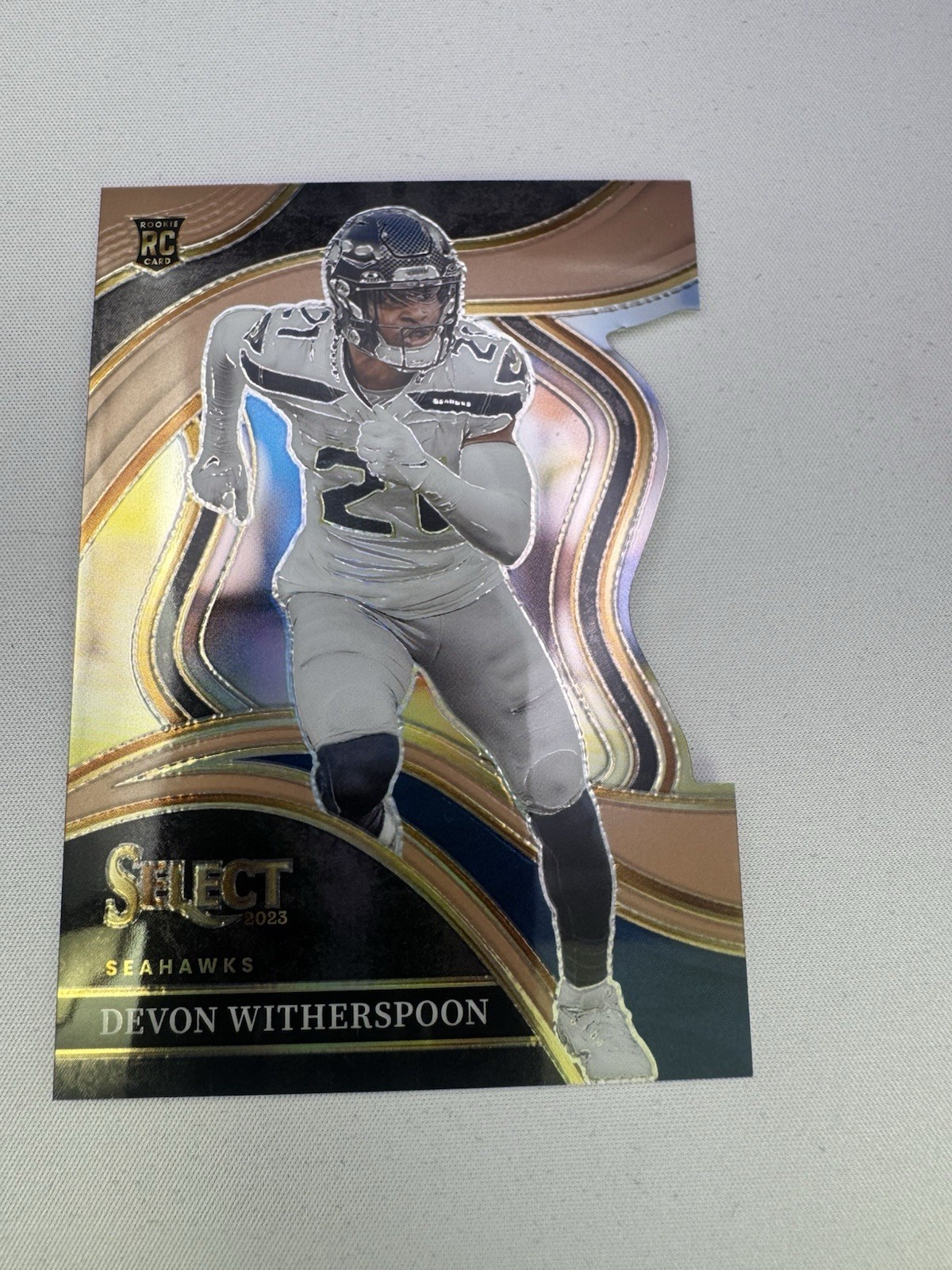 2023 Panini Select - Club Level Devon Witherspoon #273 Copper Prizm Die-Cut /299