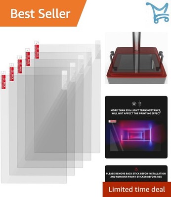5PCS Screen Protector for Anycubic Photon Mono 4 Ultra Resin 3D Printer