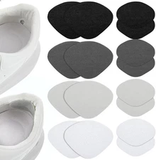 16PCS Shoe Heel Repair, Self-Adhesive Hole Patch Black+white+grey 