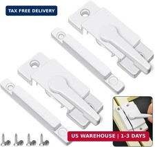 Sliding Window Sash Locks White 2 Pack Cam Sash Locks for Double Hung Window Lat