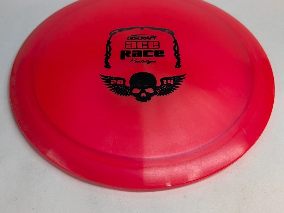 Discraft Z 2014 ACE RACE Prototype Heat Midrange Disc Golf 169g PFN Pink - Image 3 of 4
