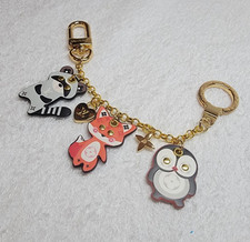 Louis Vuitton Keychain, LV Bag Charm Key Ring Animal Friend
