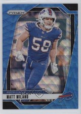 2024 Panini Prizm Blue Wave Prizm 215/230 Matt Milano #33 14md