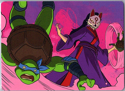 Kitsune's Technique Art Card #24 Magic Teenage Mutant Ninja Turtles Art Series 