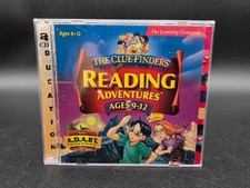 The Clue Finders Reading Adventures 9-12 PC CD ROM Video Game Learning Company