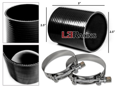 RED 2.5/" 63mm 3-ply Silicone Hose Coupler Turbo Intake Intercooler For Toyota