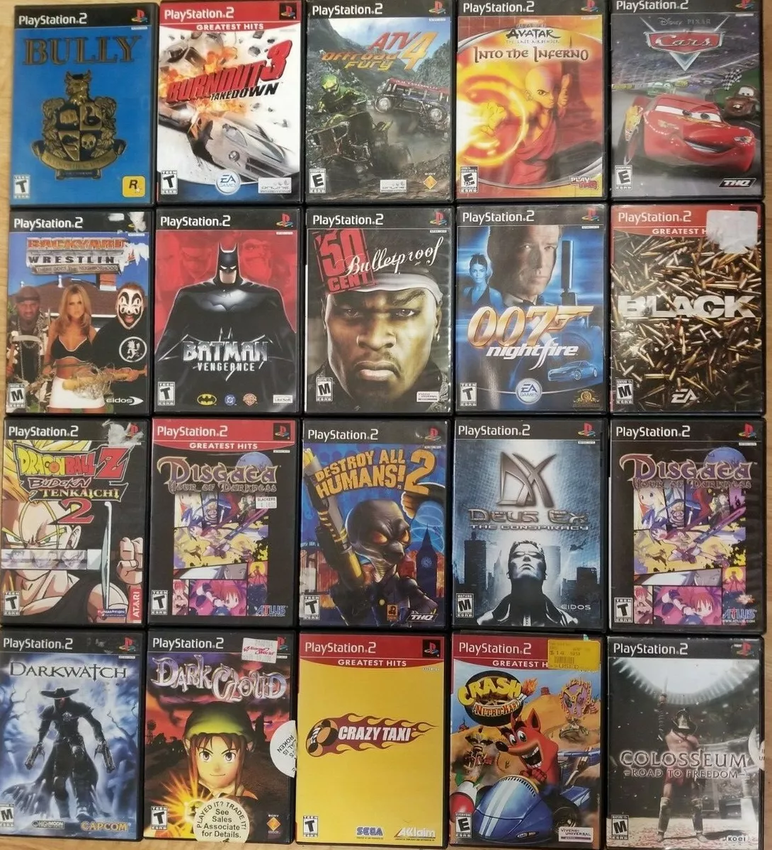 Os 50 melhores jogos do PlayStation 2