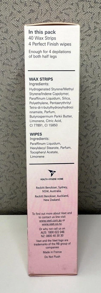 Veet Easy Gel - Tiras de cera para piernas - 40 unidades Foto 3 de 4