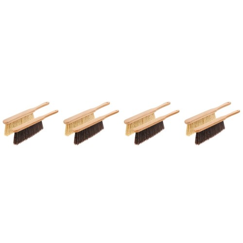 4 Pieces Bettreinigungsbürste Bettstaubbürste Allzweck-Reinigungshandbürste