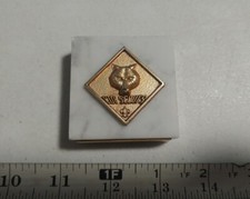 Vintage Cub Scouts Den 5 Jakarta Marble Paperweight