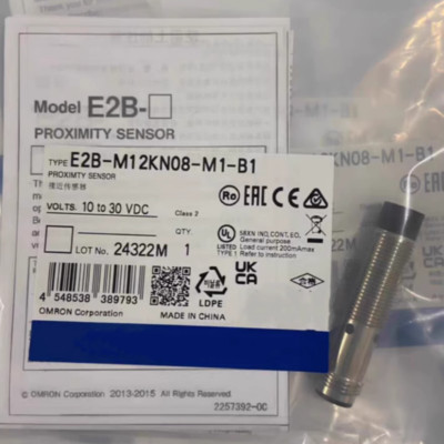 1PC Omron E2B-M12KN08-M1-B1 Proximity Sensor E2BM12KN08M1B1 Free shipping