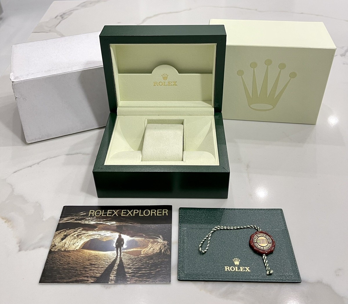 ROLEXアンティークボックス VINTAGE ROLEX WATCH BOX OUTER & INNER BOX 12.00.71. (does