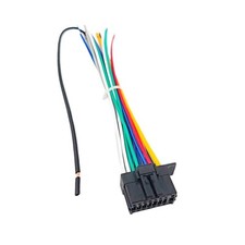 Wire Harness Plug Replacement for JVC KWV250BT KW-V250BT Car Stereo Radio 16-pin