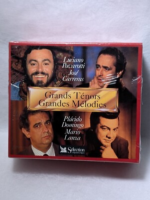 4 Grand Tenors CD Pavarotti / Carreras / Domingo / Lanza Boxset