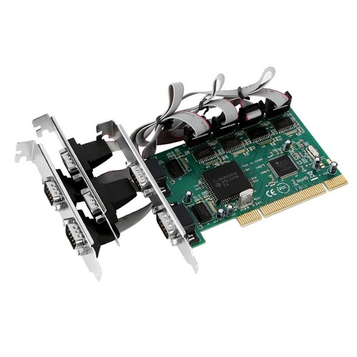 6-Port PCI to RS232 Serial Adapter PCI to DB9p Expansion Card TL16C554FN MCS9865