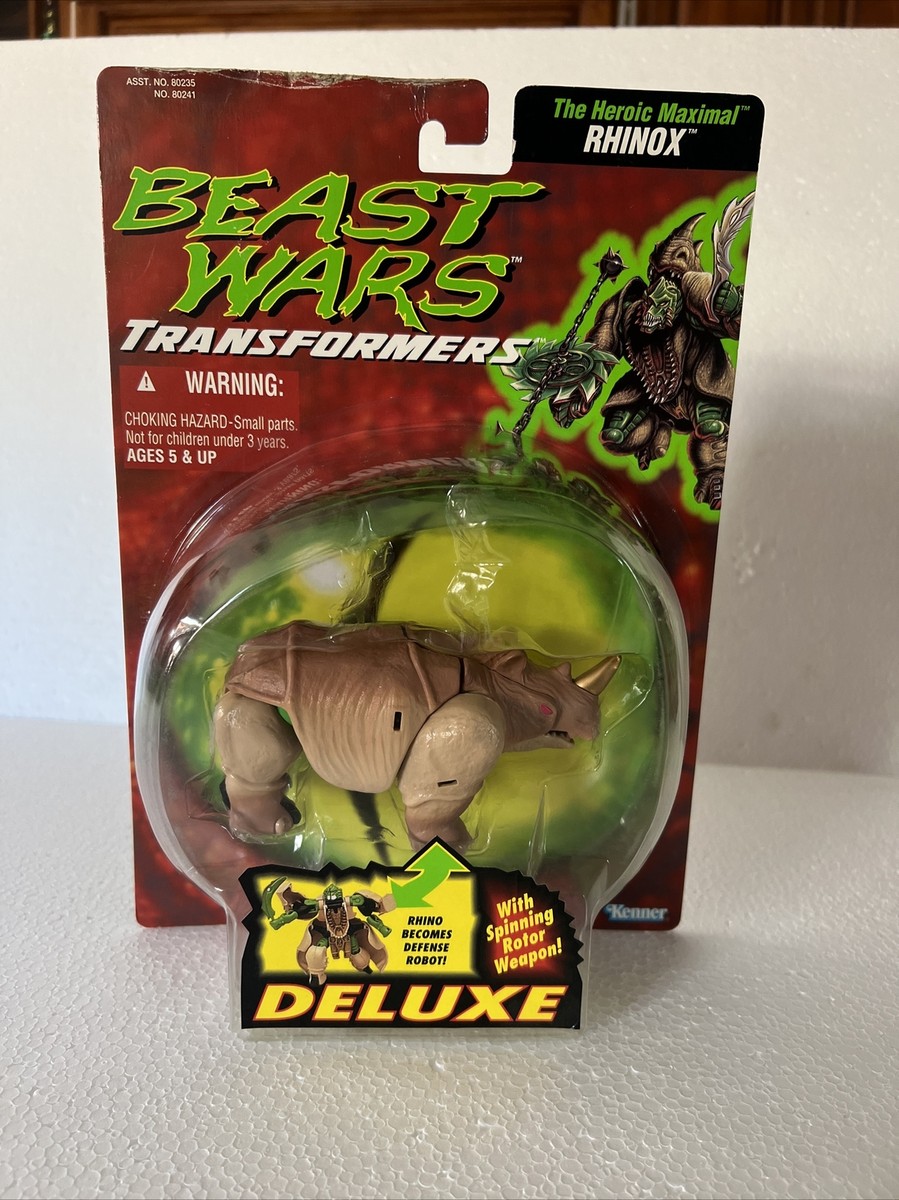 Transformers Beast Wars Rhinox 1995 Vintage MOC Kenner Hasbro | eBay