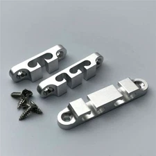 2PCS 2/3/4String Bass String Retainer String Guide Matte Black Fit Hipshot 3/4SR