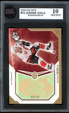 2003-2004 SPx Radiance #13 Jarome Iginla /50 KSA 10 Gem Mint