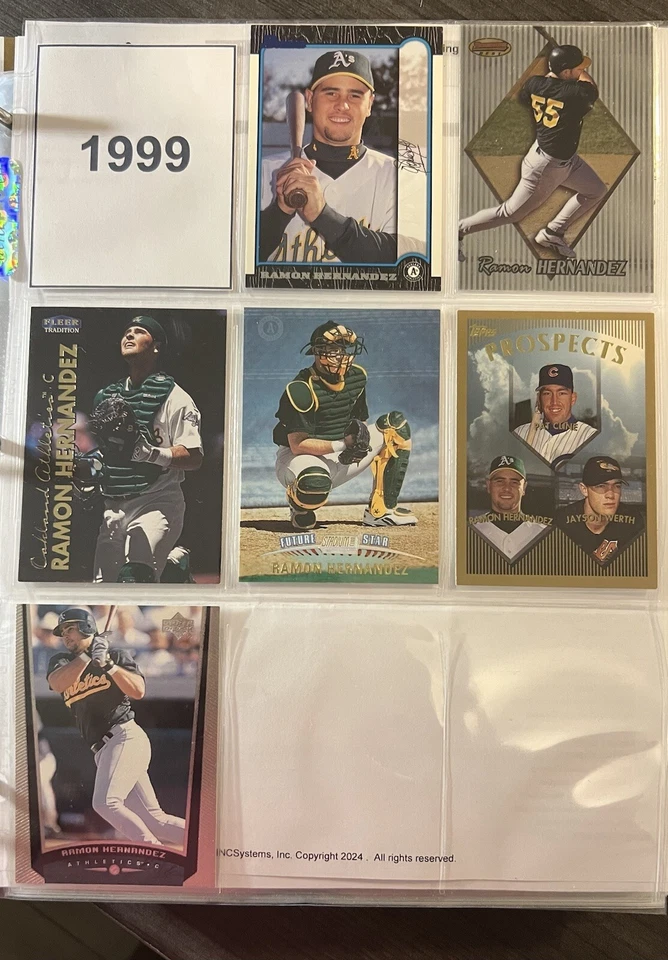 (88) Tarjetas especiales de Ramón Hernández MLB de 1996-2007. Más 2 tarjetas de autógrafos Foto 3 de 4