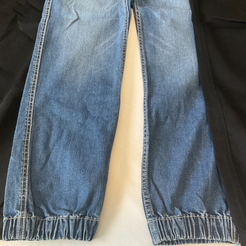 The Childrens Place Jogger Sweat Pants Boys Size 7 Black Blue Stretch 3 Pair - Picture 9 of 20