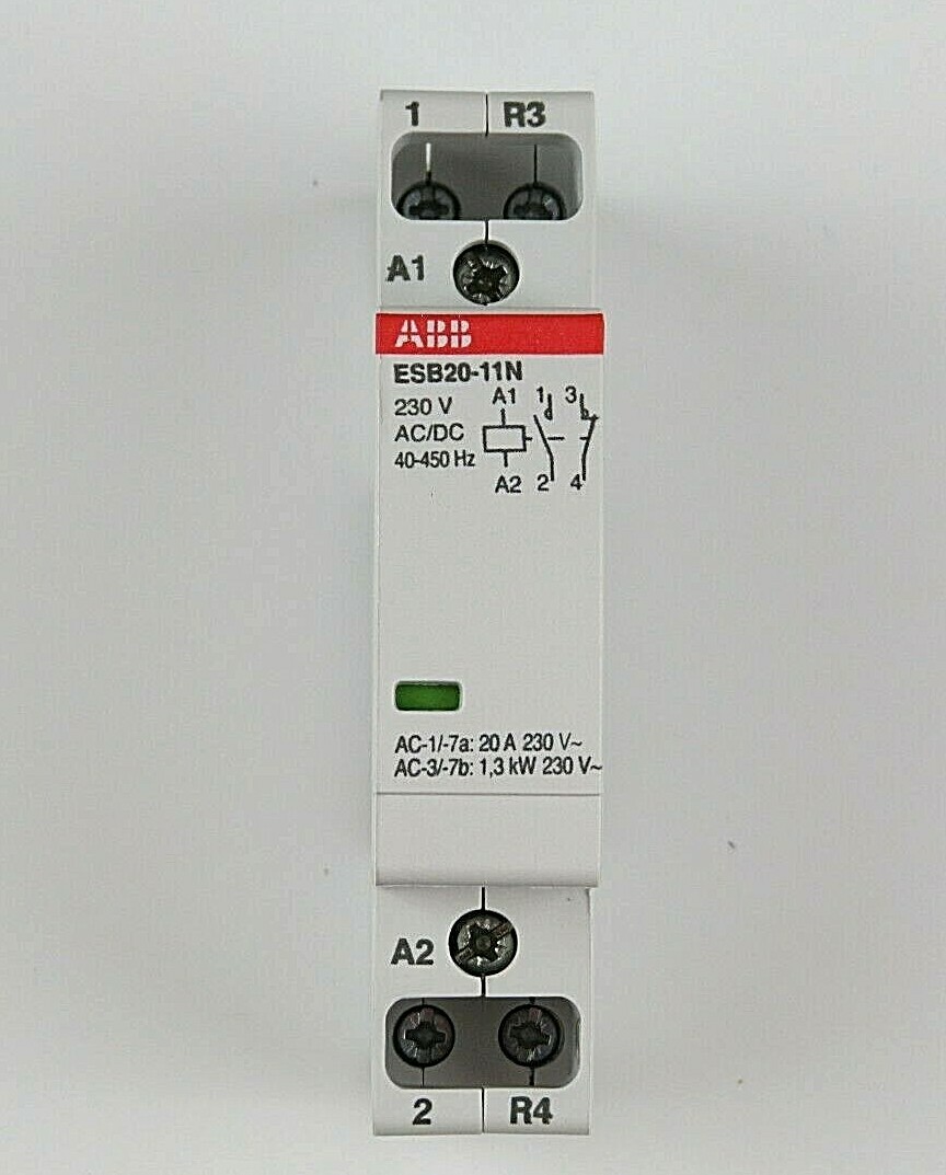 ABB-Entrelec ESB20–11/230V Schütz – 20A, 1 Sch Produktbild-Vorschau 2