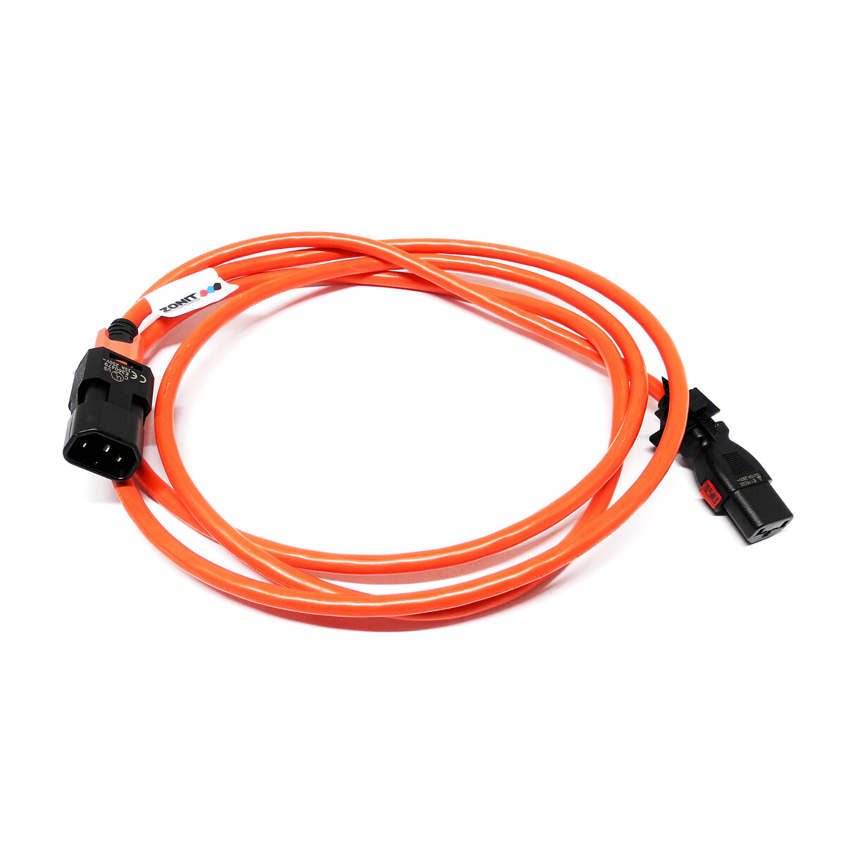 ZONIT zLock C14 to C13 Power Cable 2m Long zLock-zC14-17