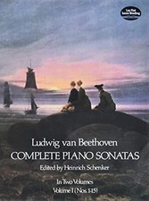 Ludwig Van Beethoven Complete Piano Sonatas Volume 1 Nos. 1-15 