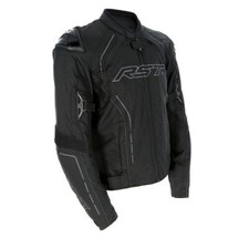 RST S-1 Waterproof Motorcycle Jacket Black/Black Sport Touring Motorbike