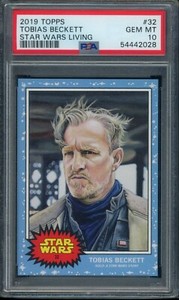 2019 Topps Star Wars Living Set #32 Tobias Beckett PSA 10 Gem Mint SP 54442028