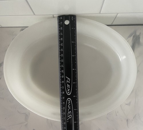 Vintage Termocrisa - ovale Auflaufform - Dynaware - braunes Daisey Design - Bild 9 von 12