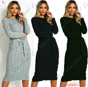 long maxi jumper dress