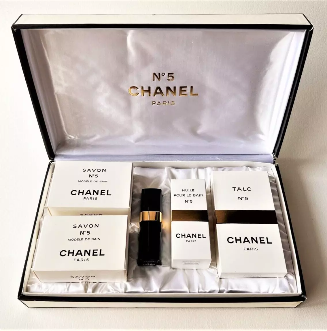 chanel 5 bath oil