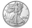 2022-W American Eagle 2022 One Ounce Silver Proof Coin - 22EA w/COA & OGP