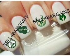 NBA MILWAUKEE BUCKS BASKETBALL TEAM DESIGNSNail Art Decals
