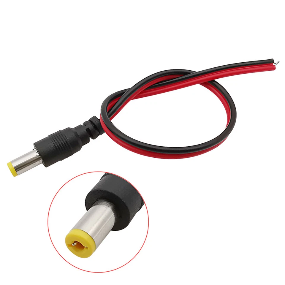 CONNETTORE DI ALIMENTAZIONE SPINOTTO MASCHIO PRESA FEMMINA 5,5x2,1mm DC PLUG - Immagine 4 di 4