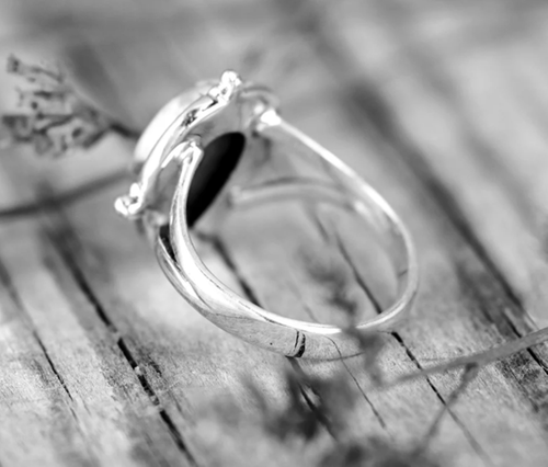 Aquamarine Gemstone 925 Sterling Silver Handmade Stylish Ring All Size MDH001 - Picture 4 of 6