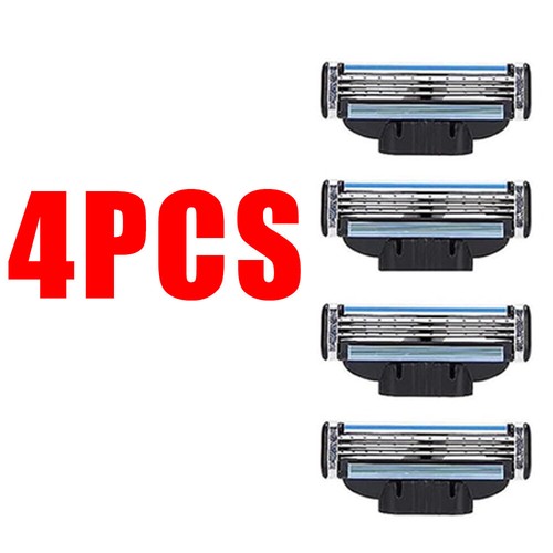 4/16/24PCS for Gillette MACH 3 Razor Blades Stainless Steel Blades