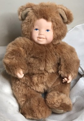 anne geddes baby bear doll
