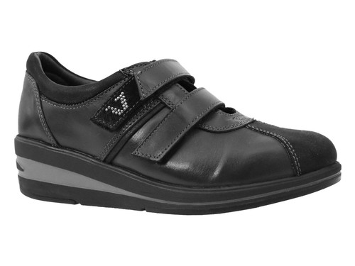 SCARPE DONNA VALLEVERDE INVERNO 17122 SNEAKERS NERO | eBay