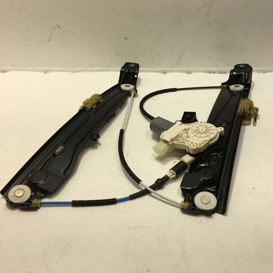 BMW 550i xDrive 2011-2016 regulador de ventana de puerta del conductor delantero izquierdo con motor OEM Foto 3 de 4