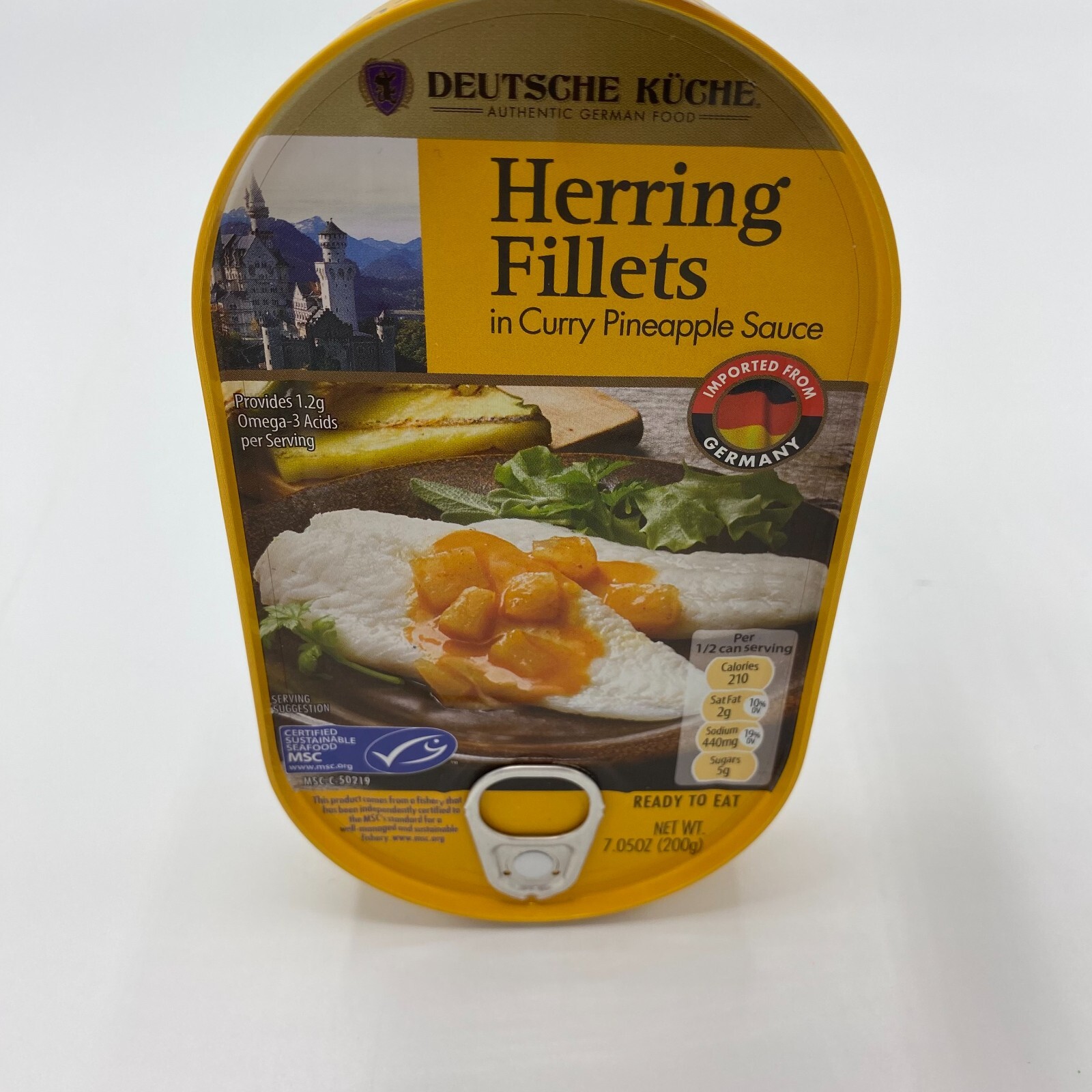Fish Herring Fillets In Mango, Tomato or Curry Sauce Canned Food