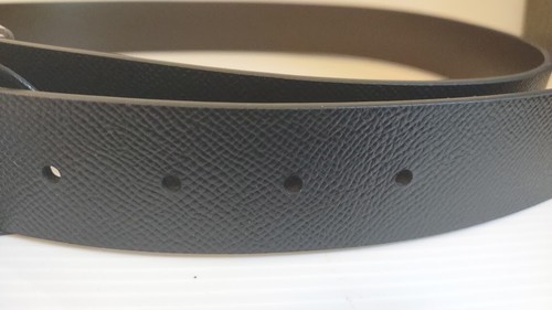 FERRAGAMO Reversible & Adjustable Belt W/ Rectangular Buckle Size 90 New W/ Tags - Picture 3 of 14