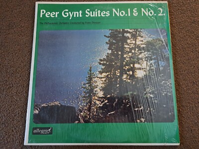Grieg   Peer Gynt Suites No.1 And No.2 - LP/Record - Allegro Records   ALL713