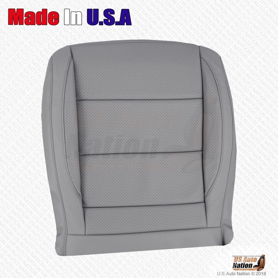 Volkswagen Jetta 2006 2007 2008 2009 parte inferior del conductor cubierta de vinilo perforada gris Foto 3 de 4