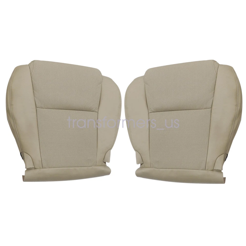 Cubierta de asiento inferior bronceada para conductor y pasajero Lexus GS300 350 GS460 2006-2011 Foto 3 de 4