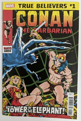 Conan the Barbarian #4 True Believers Reprint Tower of the Elephant