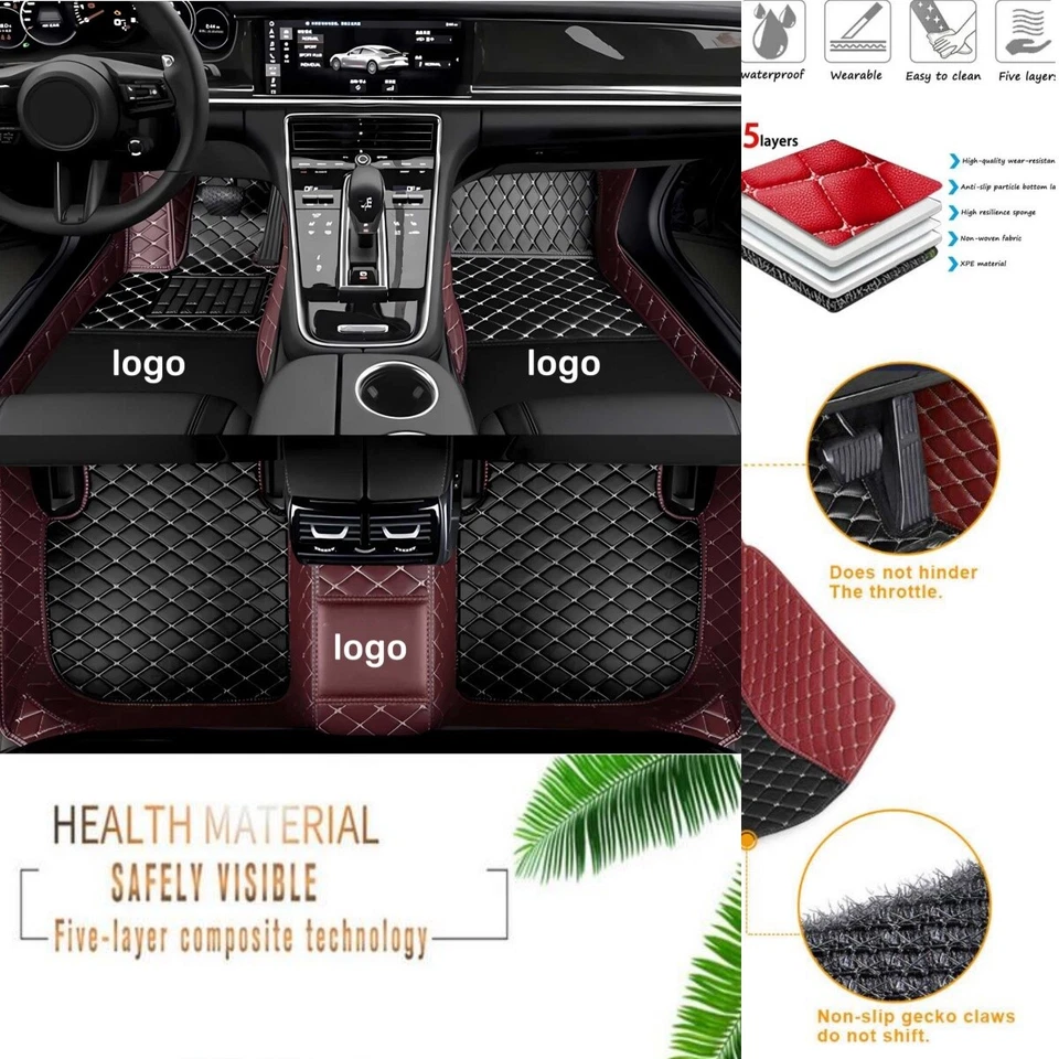 Alfombrillas impermeables para auto Dodge Journey 2008-2019 Foto 4 de 4