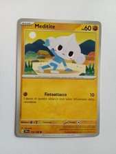 POKEMON 2023 ITA SCARLATTO & VIOLETTO MEDITITE n 110/198 NEW